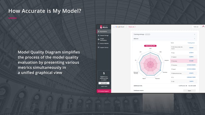 screenshot of Neuton AutoML
